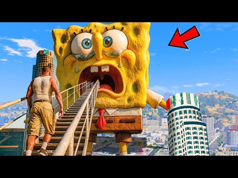 Видео: ГУБКА БОБТЫҢ БАСЫНДА НЕ БАР? (GTA V)