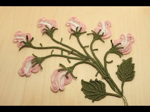 Видео: Вязание БУТОНА ЦВЕТКА РОЗЫ крючком crochet flowers the roses