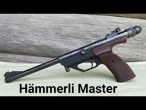 Видео: Спортивний пневматичний пістолет Hämmerli Master CO²
