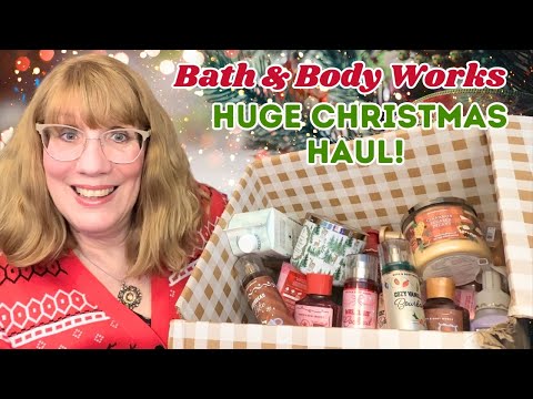 Видео: Огромный рождественский улов от Bath & Body Works!
