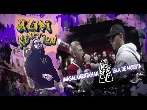 Видео: РЕАКЦИЯ YUPI НА 140 BPM CUP: MASALAMENTAMAN X ISLA DE MUERTA (I этап)