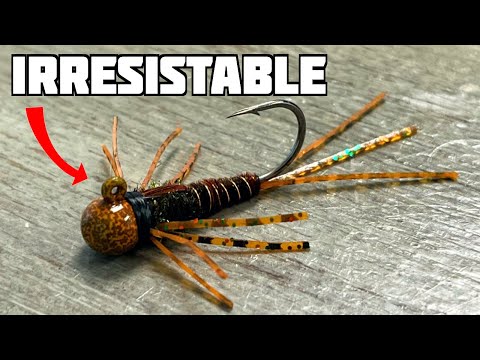 Видео: Вязание большой джиг-приманки «Нимфа»