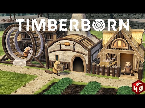 Видео: Timberborn - Боброво-механический градострой!