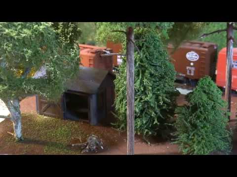 Видео: Сделать 3 типа деревьев HO легко!