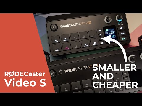 Видео: Первый взгляд: RØDECaster Video S! Меньше и дешевле, чем RØDECaster Video