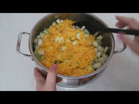 Видео: ЯНТАРНО - МРАМОРНОЕ варенье из кабачков с добавлением апельсинов и лимонов.