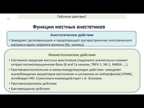 Видео: Роман Лахин: дискуссия - токсичность, а не побочное действие местных анестетиков! / journal_vit