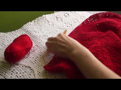 Видео: Филейная туника,часть 3 ,вывязывание пройм (В №25)