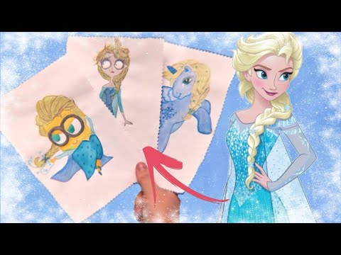 Видео: 10 СТИЛЕЙ РИСОВАНИЯ ❄️ ЭЛЬЗА ИЗ ХОЛОДНОГО СЕРДЦА ✨