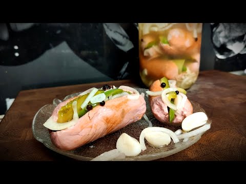Видео: Чешская закуска к Пиву - УТОПЕНЦЫ! Маринованные Сардельки.