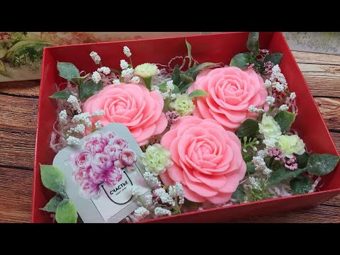 Видео: Мыловарение !❤️набор к 8 марта !❤️
