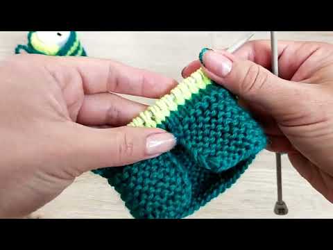 Видео: ДЕТСКИЕ БОТИНОЧКИ СПИЦАМИ💫