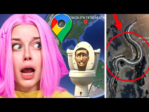 Видео: САМЫЕ ПУГАЮЩИЕ И ИНТЕРЕСНЫЕ МЕСТА НА ГУГЛ КАРТАХ! АЛИНКА В ПОЛНОМ ШОКЕ*