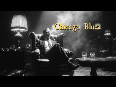 Видео: Late Night Blues & Whiskey Mood - Медленные чикагские блюзовые гитарные баллады для расслабления