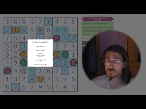 Видео: 45 - Решаю судоку - (решил) - Битва с монстрами - Ссылка на судоку в описании