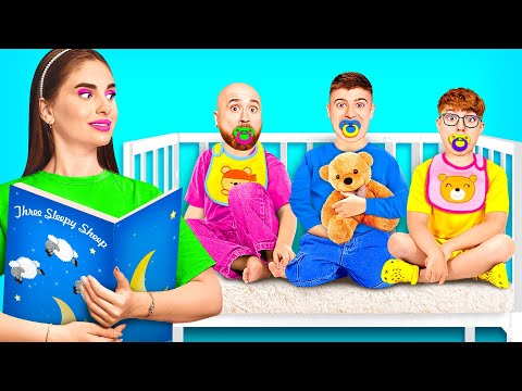 Видео: МЫ СТАЛИ ДЕТЬМИ ! *МАРИЯ НАША НЯНЯ*