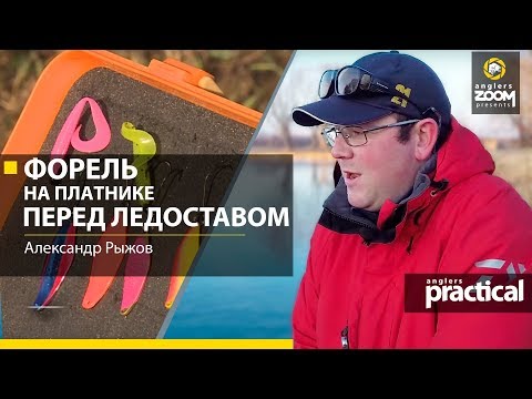 Видео: Форель на платнике перед ледоставом. Блесна или твистер? А. Рыжов. Anglers Practical