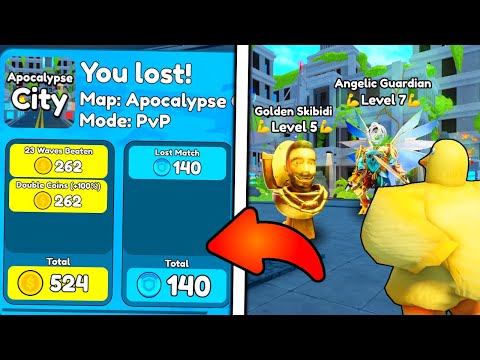 Видео: 🤑 КАК ПОЛУЧАТЬ РАНГОВЫЕ МОНЕТЫ В РАНКЕД PVP в Toilet Tower Defense! ROBLOX