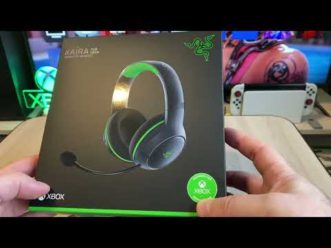 Видео: МОЯ ПЕРВАЯ БЕСПРОВОДНАЯ ГАРНИТУРА ДЛЯ XBOX RAZER KAIRA
