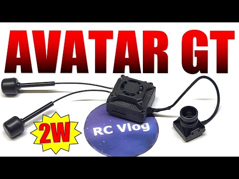 Видео: Walksnail Avatar GT KIT - цифровой видеопередатчик 2Вт с активным охлаждением и камерой HD Pro