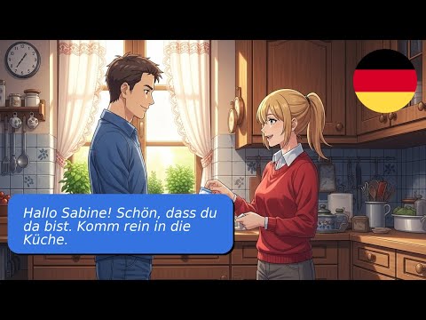 Видео: 5 простых диалогов на немецком языке A1 A2 На кухне