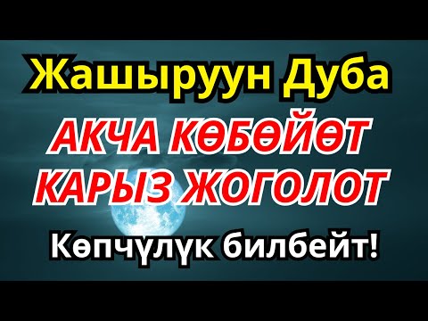 Видео: Миллионерлердин купуя тилеги менен акча агып келип, карыз түбөлүк жок болот