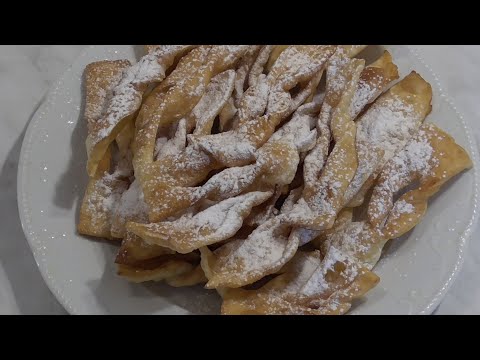 Видео: ХВОРОСТ - простой рецепт . Самый хрустящий хворост. Кулинарный Клуб