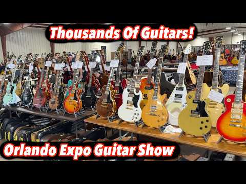 Видео: Orlando Expo GUITAR SHOW 2025 — Тысячи гитар
