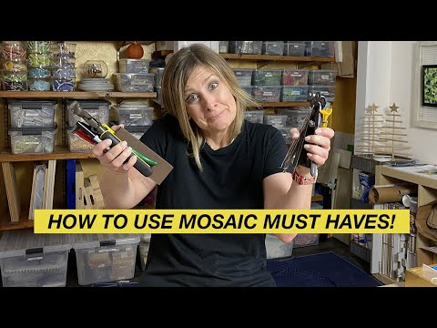 Видео: КАК ИСПОЛЬЗОВАТЬ 7 ЛУЧШИХ ИНСТРУМЕНТОВ ДЛЯ МОЗАИКИ ДЛЯ НАЧИНАЮЩИХ | Узнайте, что можно и чего нел...