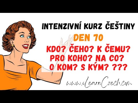 Видео: Курс чешского 70: Кто? Что? (склонение и примеры вопросов)