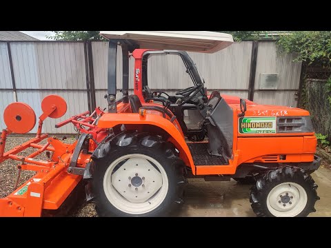 Видео: обзор hinomoto nz210  он же kubota gt3 продан