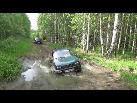 Видео: ОКА против Нивы. Дорога на "Рефты" #АвтоФормула 4х4