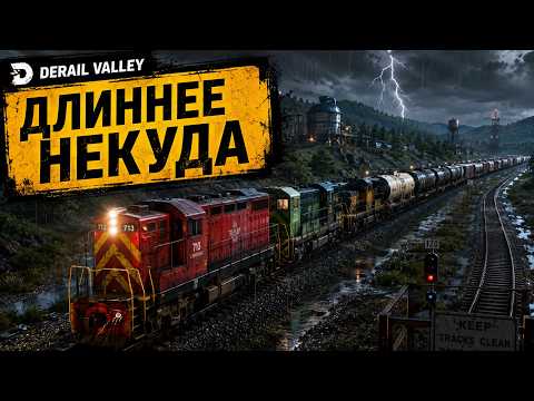 Видео: 7. Поезд-МОНСТР становится ещё больше! | Derail Valley
