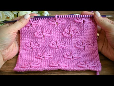 Видео: НОВЫЙ СУПЕРКЛАССНЫЙ УЗОР СПИЦАМИ ДЛЯ ЖЕНСКОГО ДЖЕМПЕРА, СВИТЕРА | УЗОР ВАСИЛЬКИ | ПОДРОБНЫЙ МК