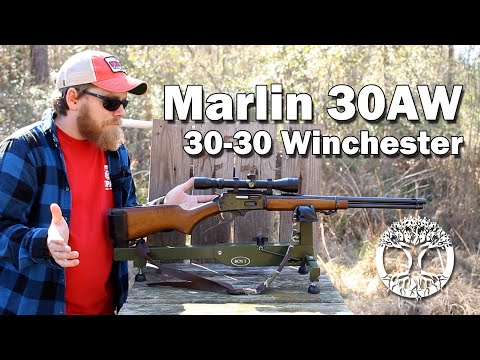 Видео: Marlin 30AW 30-30 Winchester на 100 ярдов