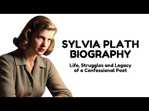Видео: Биография Сильвии Плат | Жизнь, трудности и наследие поэтессы-исповедницы