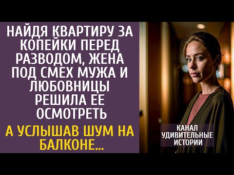 Видео: Найдя квартиру перед разводом, Настя, под смех мужа, решила ее осмотреть… А услышав шум на балконе…