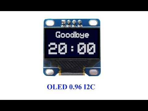 Видео: Flprog работа с дисплеем OLED 0.96 128X64 I2C (часть 1)