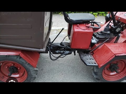 Видео: Мини трактор Прикарпатець 2ч