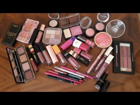 Видео: Розовые розы🌹 в моей косметике(продолжение)