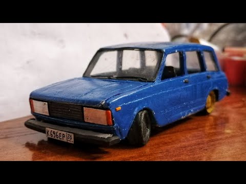 Видео: Урок. КАК СЛЕПИТЬ МАШИНУ из ПЛАСТИЛИНА! Ваз 2104 БК