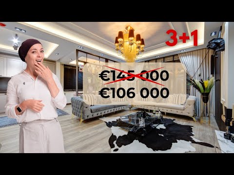 Видео: ДЕШЕВЛЕ НЕ БУДЕТ! 4 комнатная квартира 3+1 в районе Акдениз Мерсин недвижимость Турции