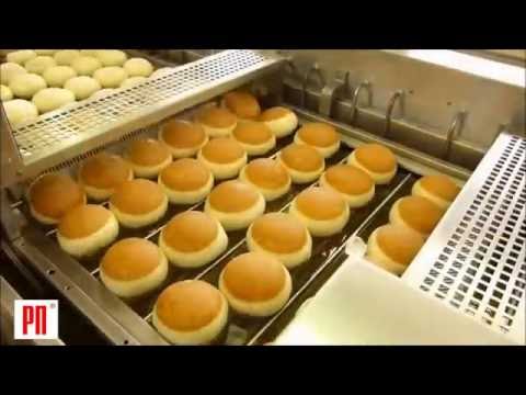 Видео: Конвейерный аппарат для пончиков JUFEBA USD⁄VSD