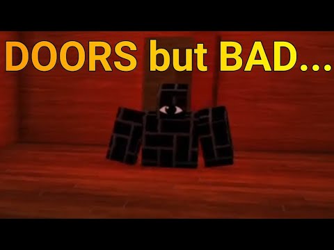 Видео: МОЯ ИГРА? DOORS BUT BAD
