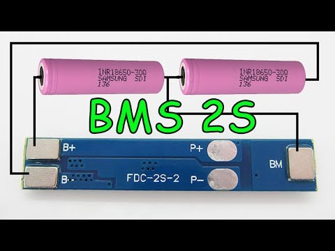 Видео: bms 2s контроллер заряда и разряда Li-Ion аккумуляторов 18650.