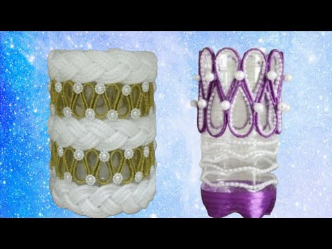 Видео: 2 изумительные  вазы из пластиковых бутылок/2 Amazing Plastic Bottles Vases