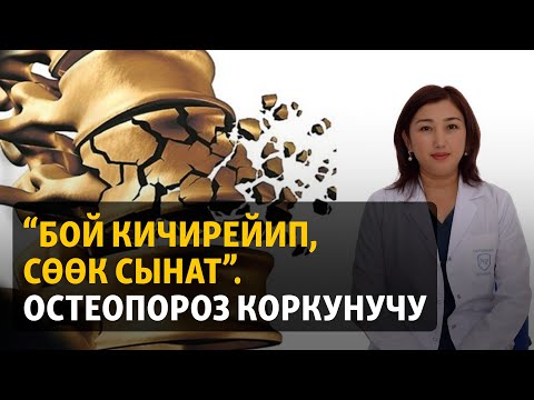 Видео: “Бой кичирейип, сөөк сынат”. Остеопороз коркунучу | "Сергек жашоо"