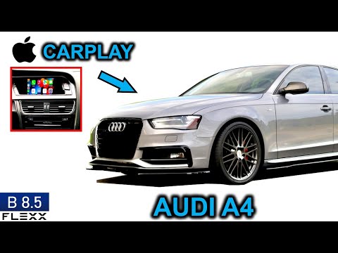 Видео: Пошаговая установка CARPLAY и Android Auto на Audi A4 (B8.5) 2008-2016
