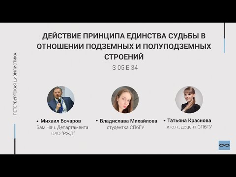 Видео: #5.34. Действие принципа единства судьбы в отношении подземных и полуподземных строений