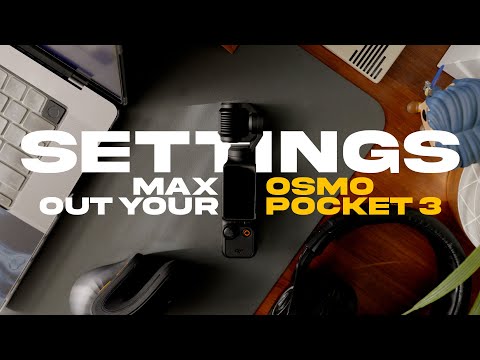 Видео: Лучшие настройки для начинающих — DJI Osmo Pocket 3